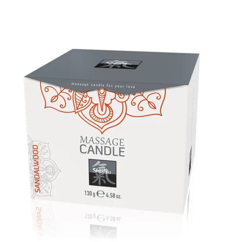 Shiatsu Massage Candle 130 gram - Sandalwood Scented